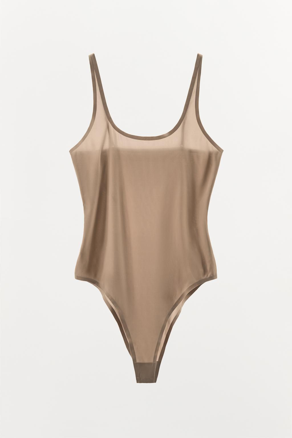 POLYAMIDE BODYSUIT - Zara фото 5