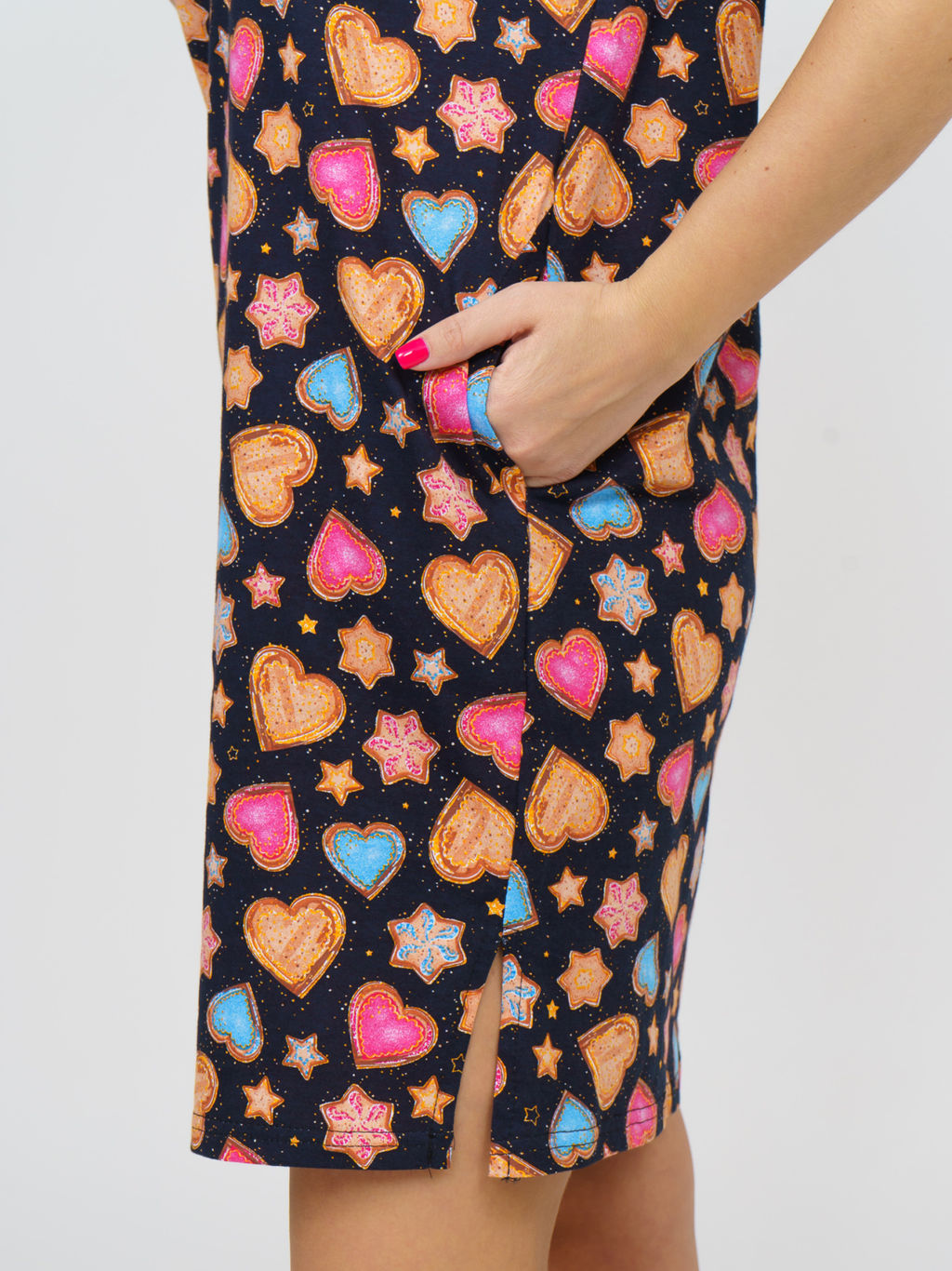 858 Туника "Сердца"