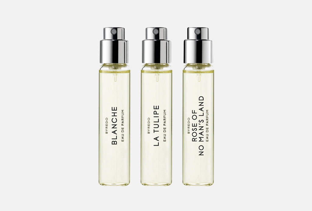 BYREDO PARFUMS LA SELECTION FLORALE set unisex 3*12ml Blanche + La Tulipe + Rose Of No Man's Land