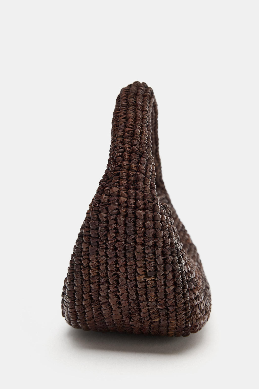 BOLSO DE MANO RAFIA / Marr?n - Zara фото 5