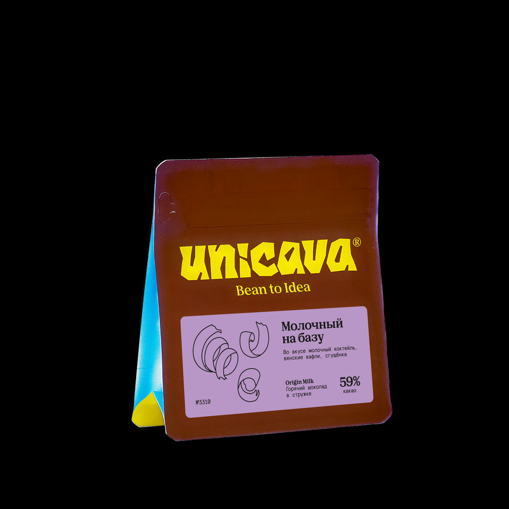Молочный на базу, горячий шоколад 59 %