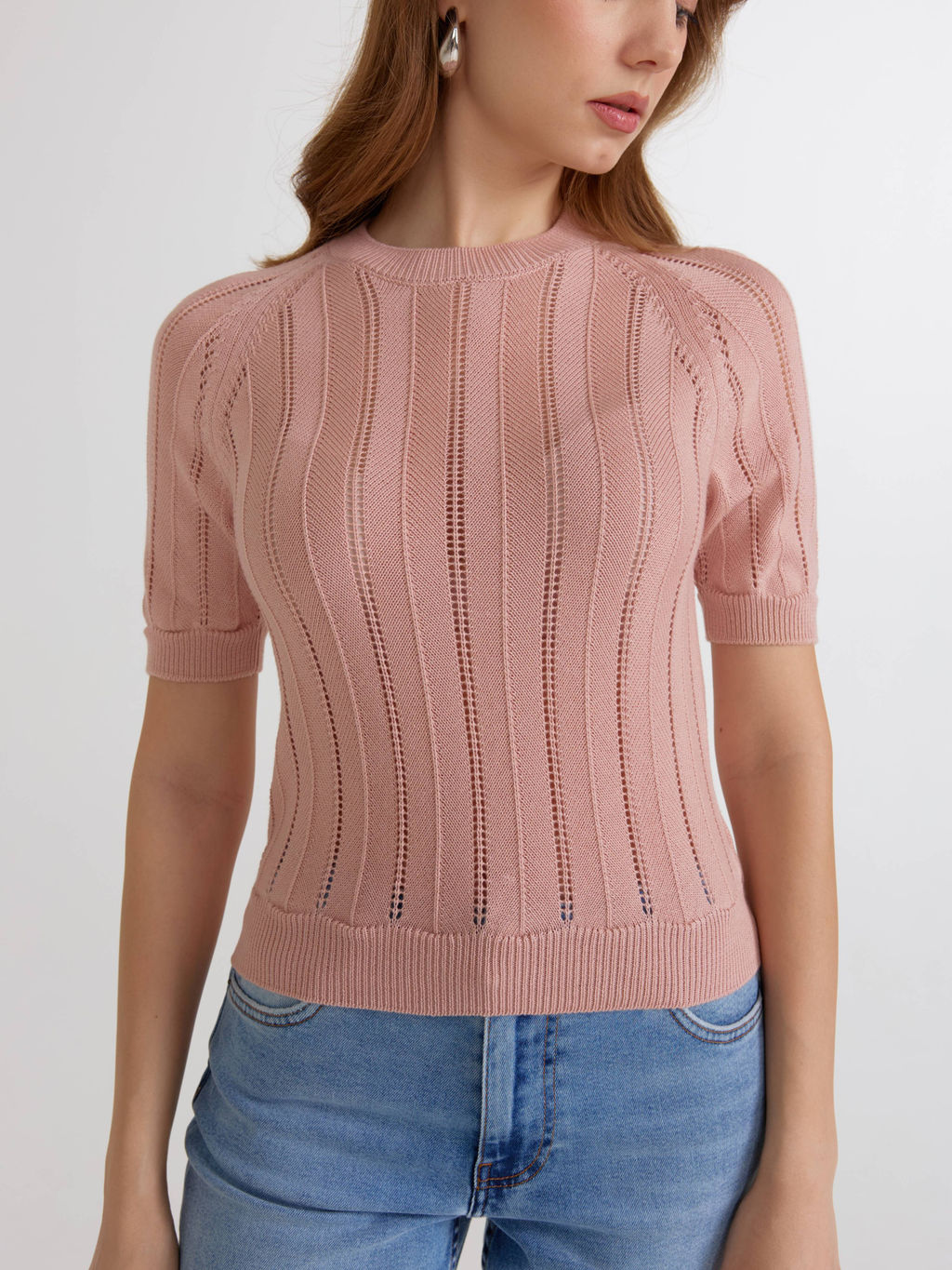 CONTE LDK2456 Джемпер женский dusty rose - Conte elegant фото 3