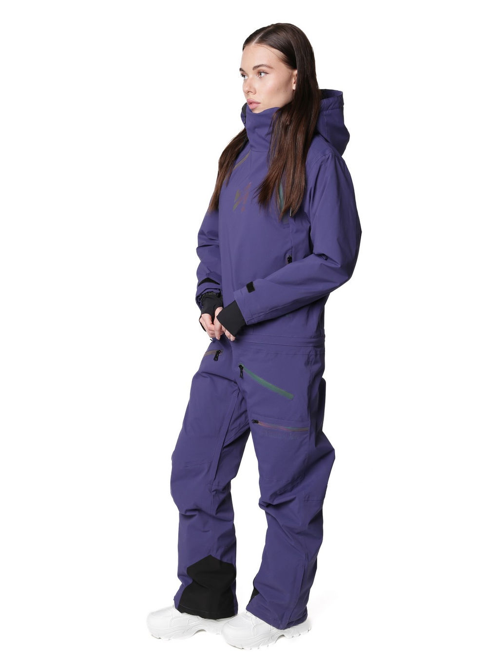 Комбинезон BB-0296 Синий - Snow headquarter фото 2