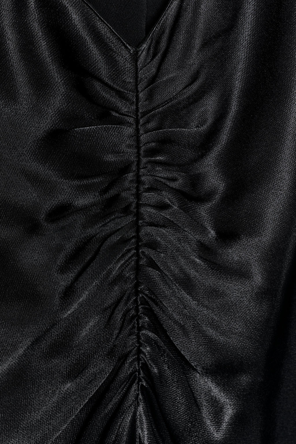 VESTIDO HALTER SATINADO ZW COLLECTION / Negro - Zara фото 12