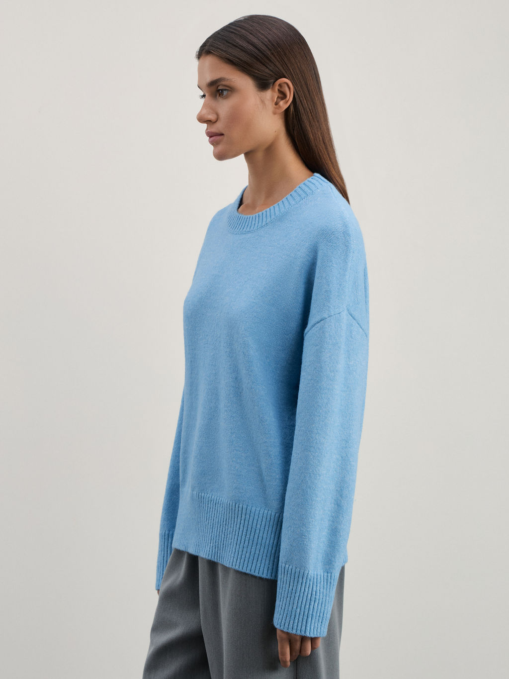 Базовый джемпер с добавлением шерсти / Zarina  фото 4