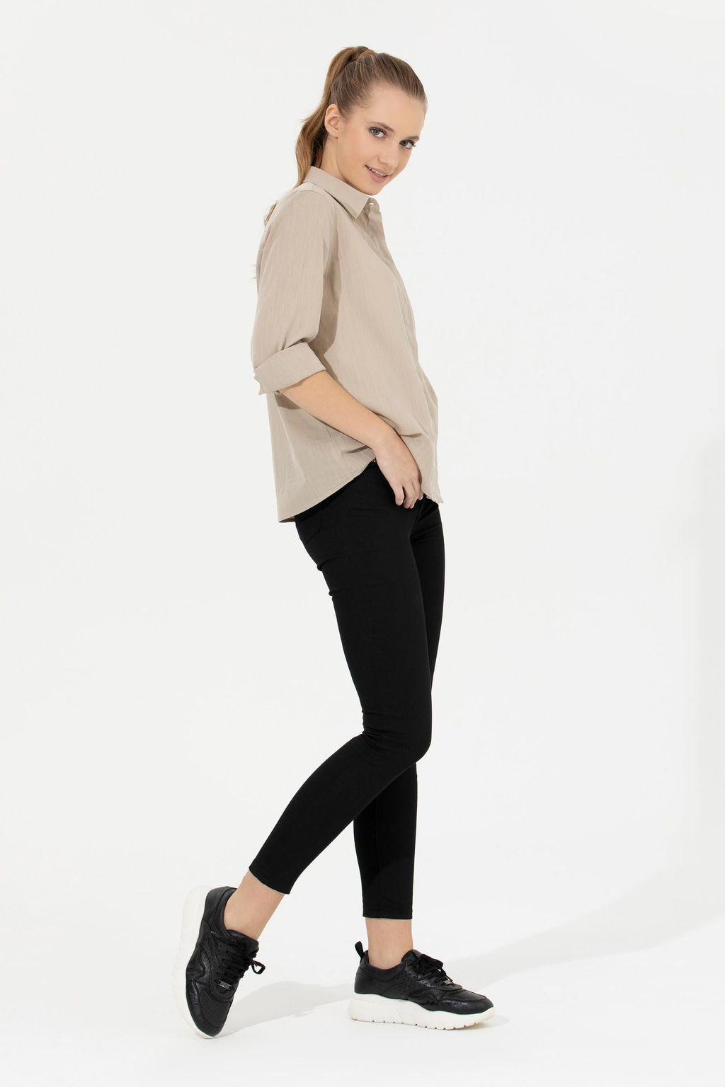 Женские черные брюки Неожиданная скидка в корзине - U.s. polo assn фото 10