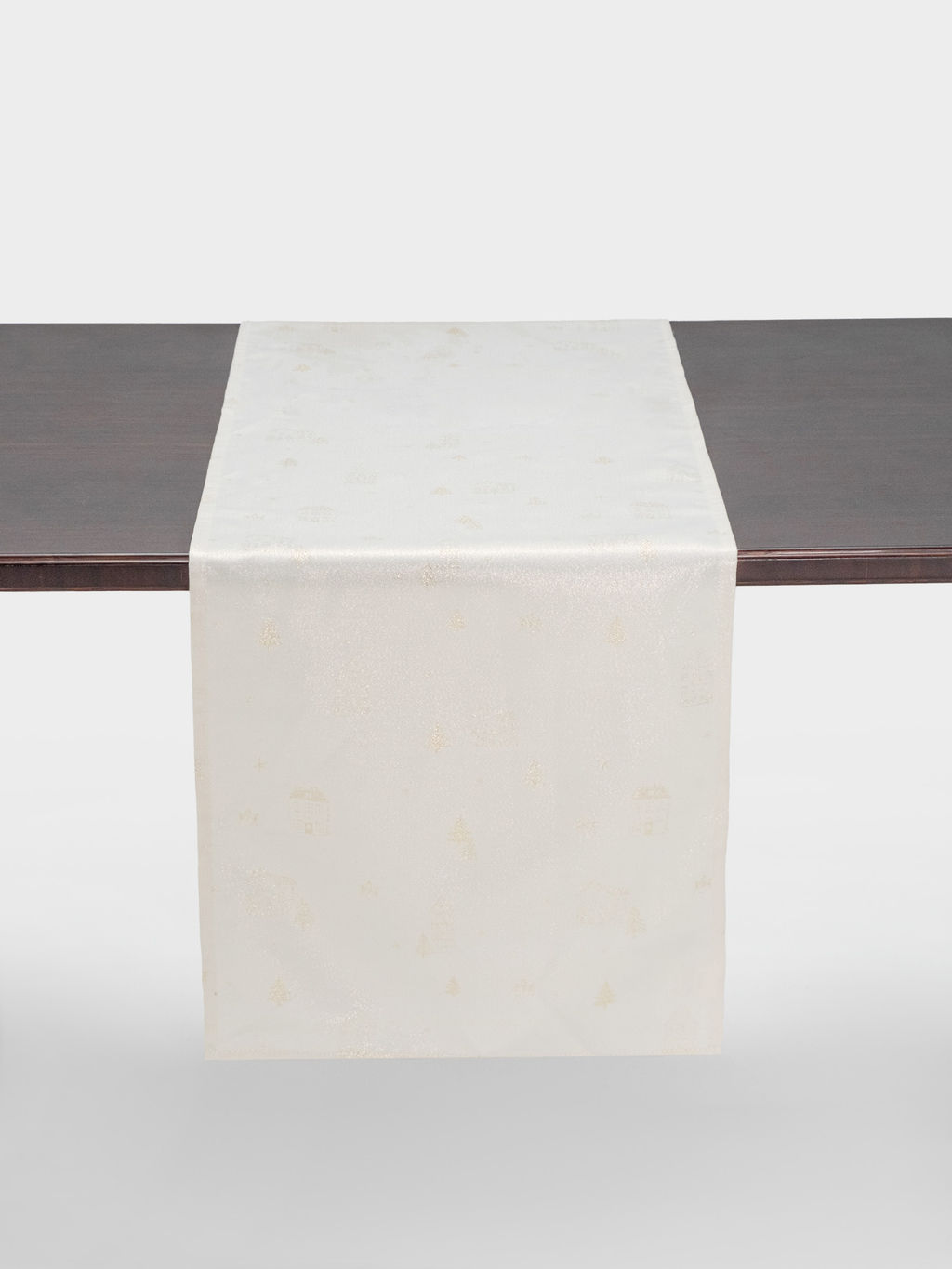 Дорожка настольная, 40х160 см, жаккард, полиэстер, молочная, Золотистые дома, Townlet