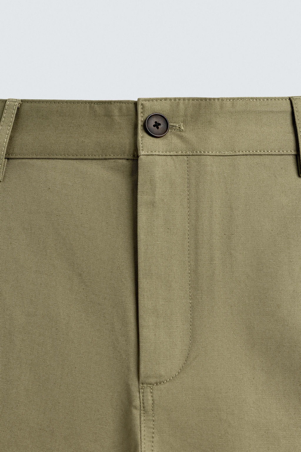 PANTAL?N CHINO STRAIGHT FIT / Verdoso - Zara фото 9