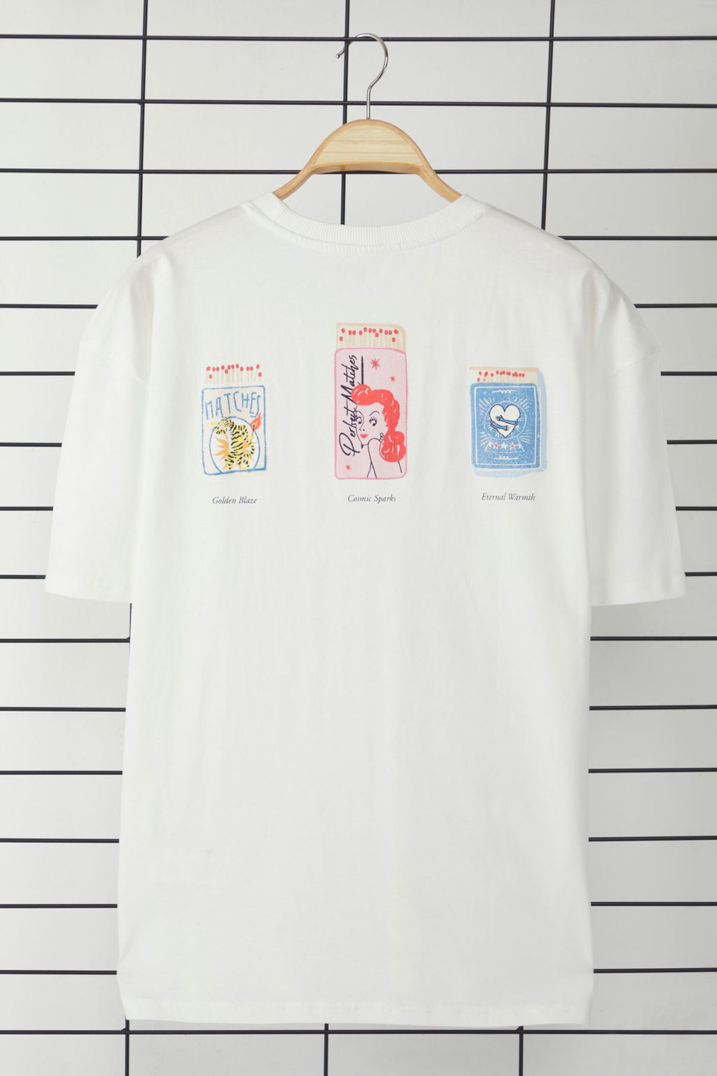 TRENDYOL MAN Siyah Oversize/Genis Kesim Bask?l? %100 Pamuk T-Shirt TMNSS25TS00108 - Trendyolmilla фото 7