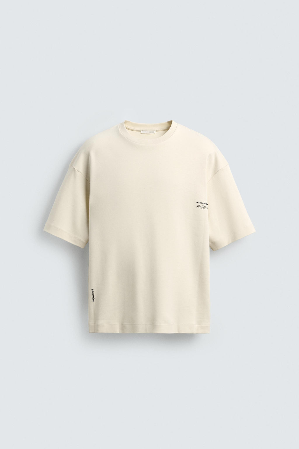 SUDADERA INTERLOCK ESTAMPADO FOTOGR?FICO / Beige - Zara фото 7