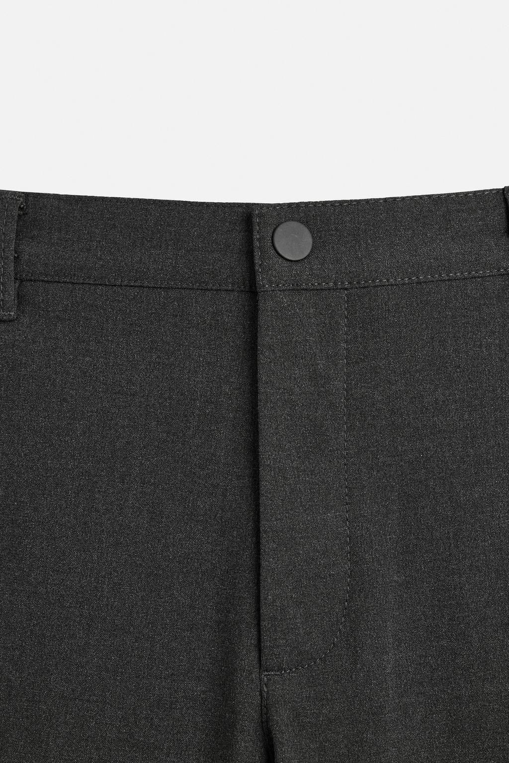 SLIM FIT COMFORT TROUSERS - Zara фото 10