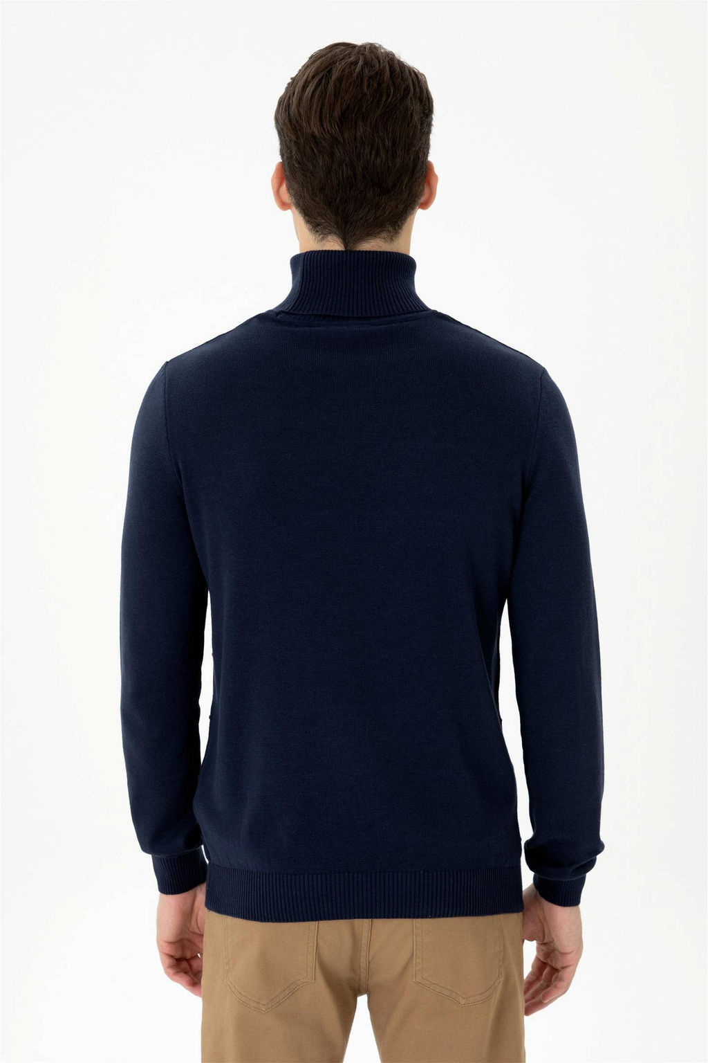 U. S. Polo Assn Мужской темно-синий свитер - U.s. polo assn фото 5