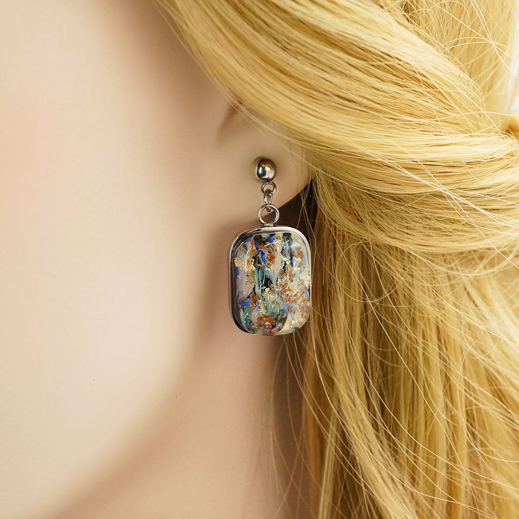 Серьги из муранского стекла INTRIGUE LS3119 - Vloes фото 4