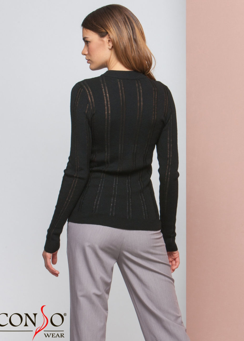 Conso/KJL 200740 - nero Джемпер женский фото 2