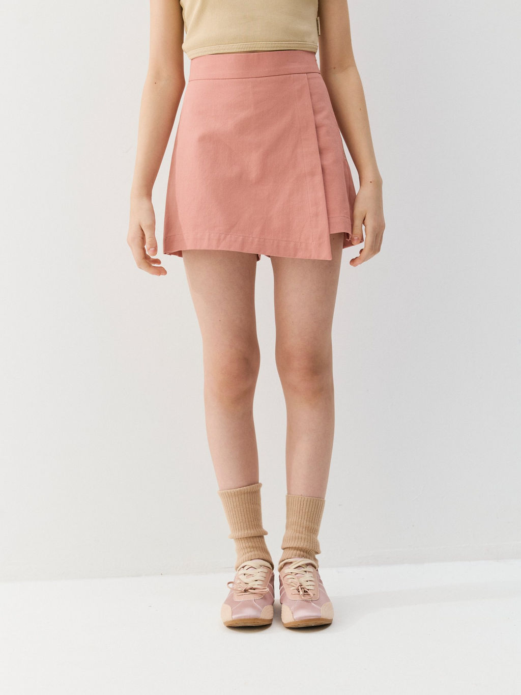 Юбка-шорты Роза из габардина 7+ - Bungly фото 4