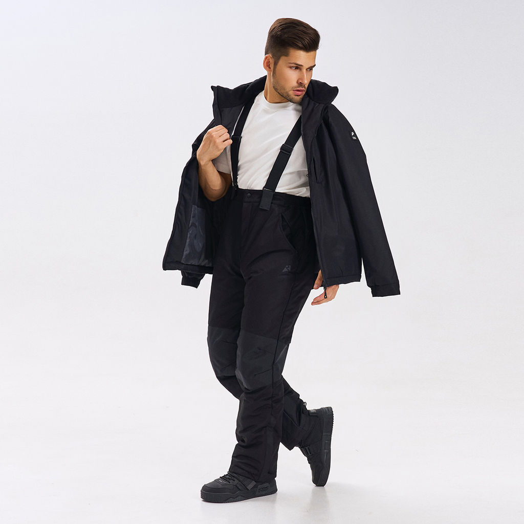 Полукомбинезон мужской зима М-302/1 Чёрный - Rodos фото 25