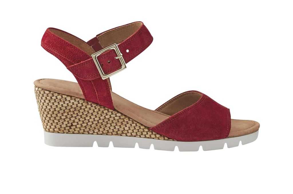 Босоножки, красные - Heine фото 2