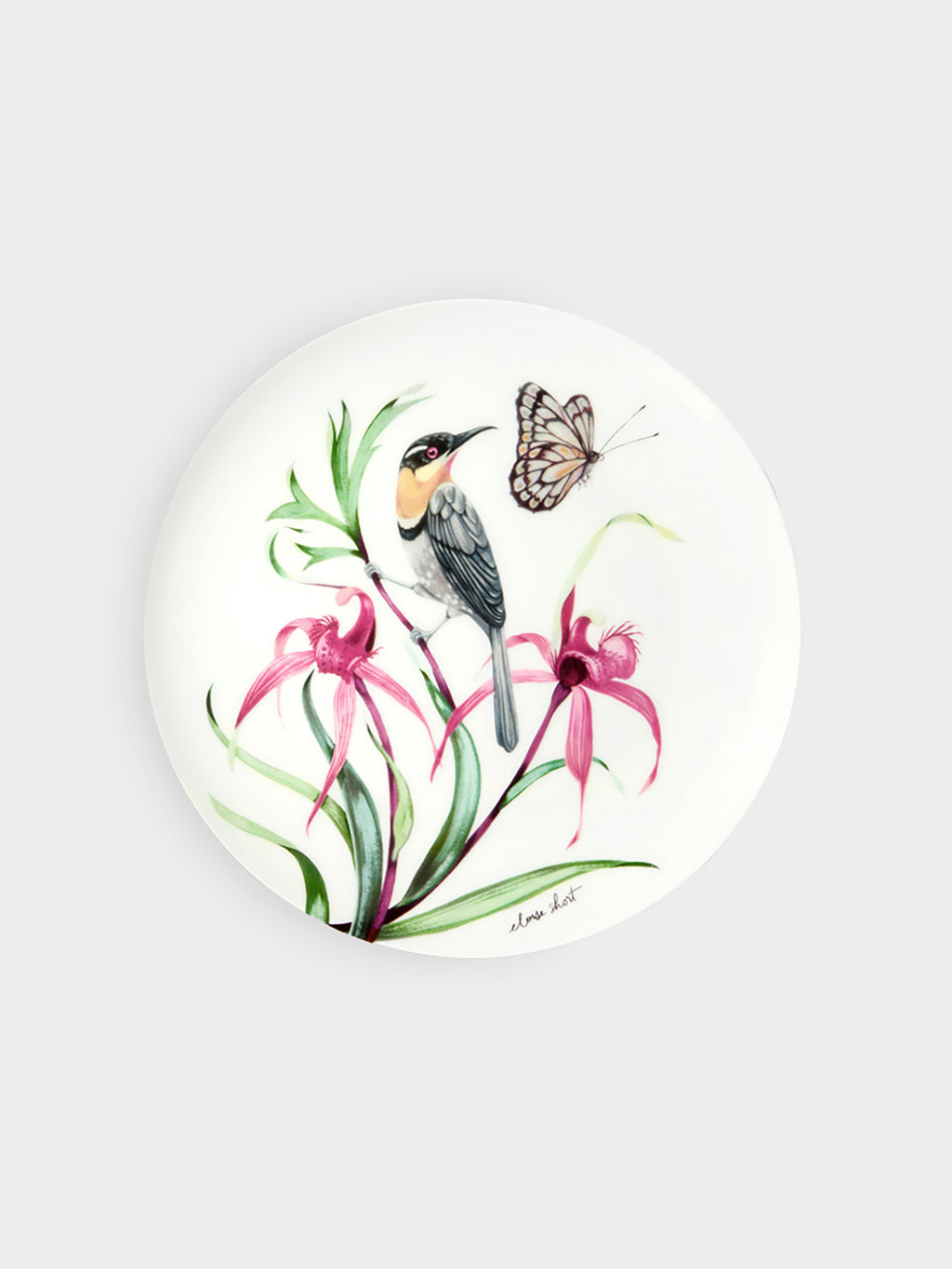 Тарелка десертная, 20 см, фарфор F, белая, Медосос, Lyric