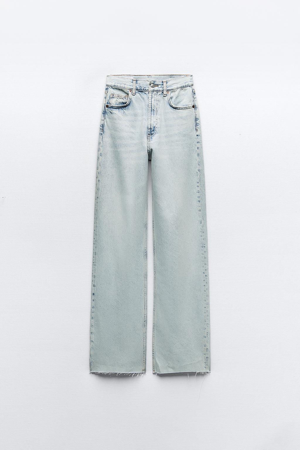 TRF WIDE-LEG HIGH-WAIST JEANS - Zara фото 43