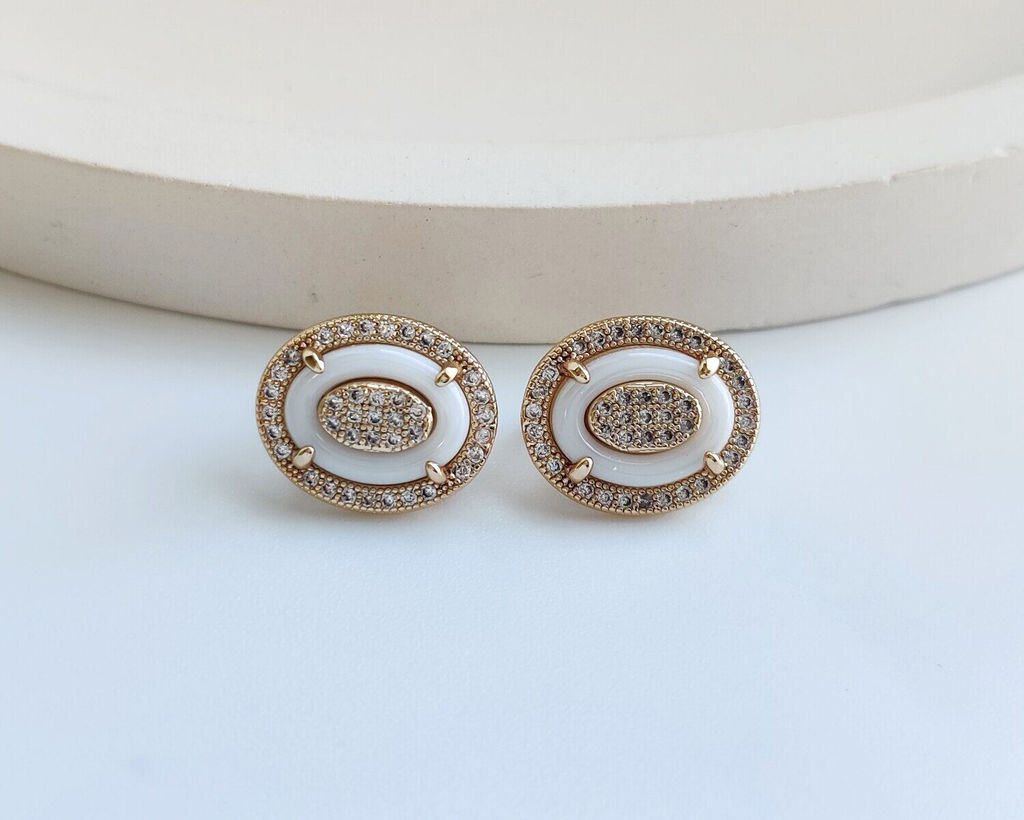 Серьги с керамикой