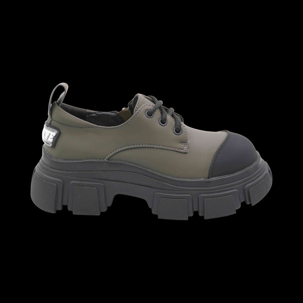 Лоферы 4482-18 хаки