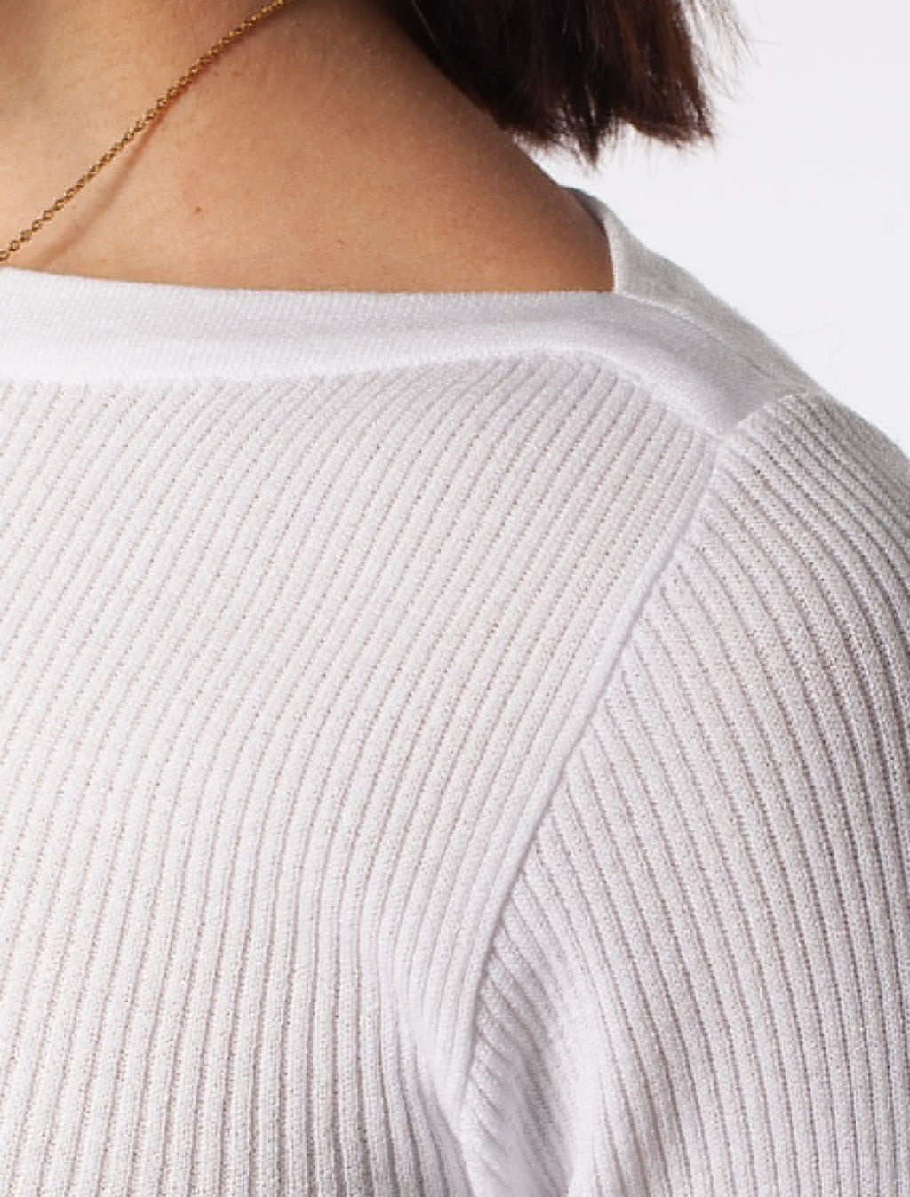 VILATTE / Джемпер фактурной вязки из вискозы с мягким люрексом  фото 2