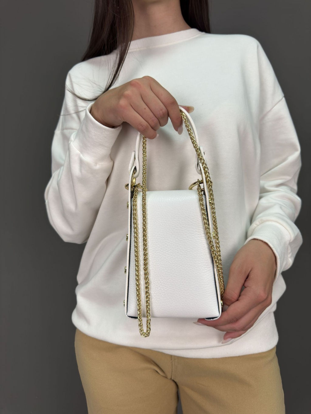 Сумка женская из телячьей кожи