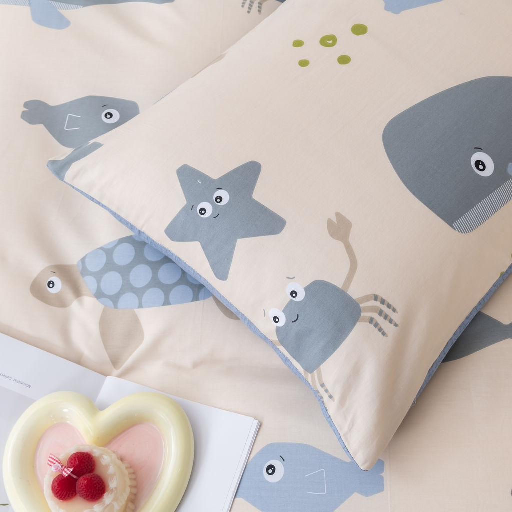 Комплект постельного белья на резинке Сатин Люкс KIDS 100% хлопок CDKR050 120*200*25/1.5 спальный/50-70 1 шт - Ситрейд фото 7