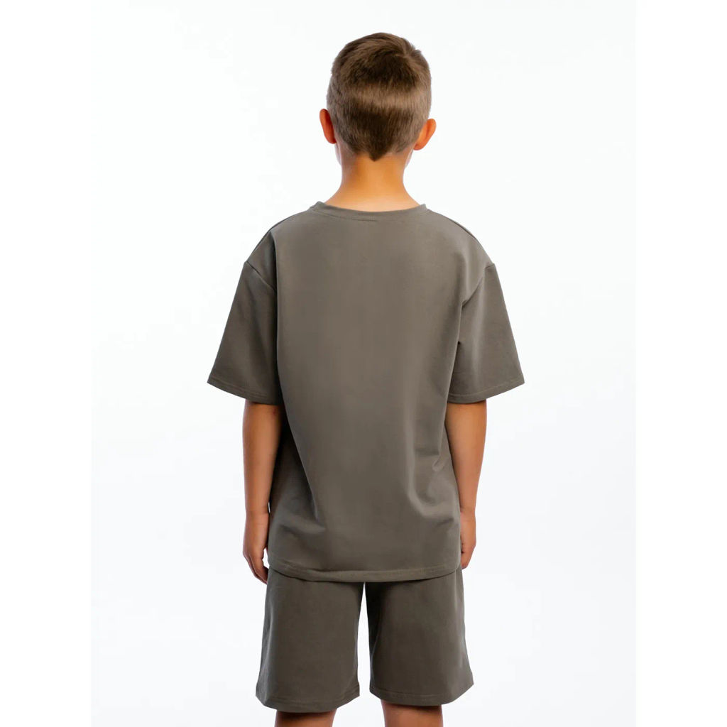 Комплект шорты и футболка футер 2х нитка петля 7424320102 - Youlala фото 18