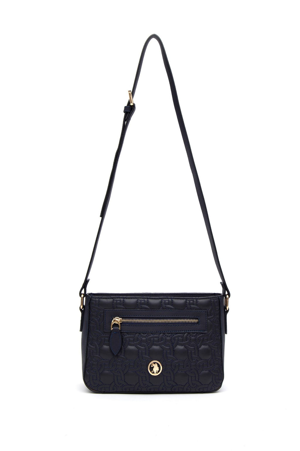 Женская темно-синяя сумка - U.s. polo assn фото 6