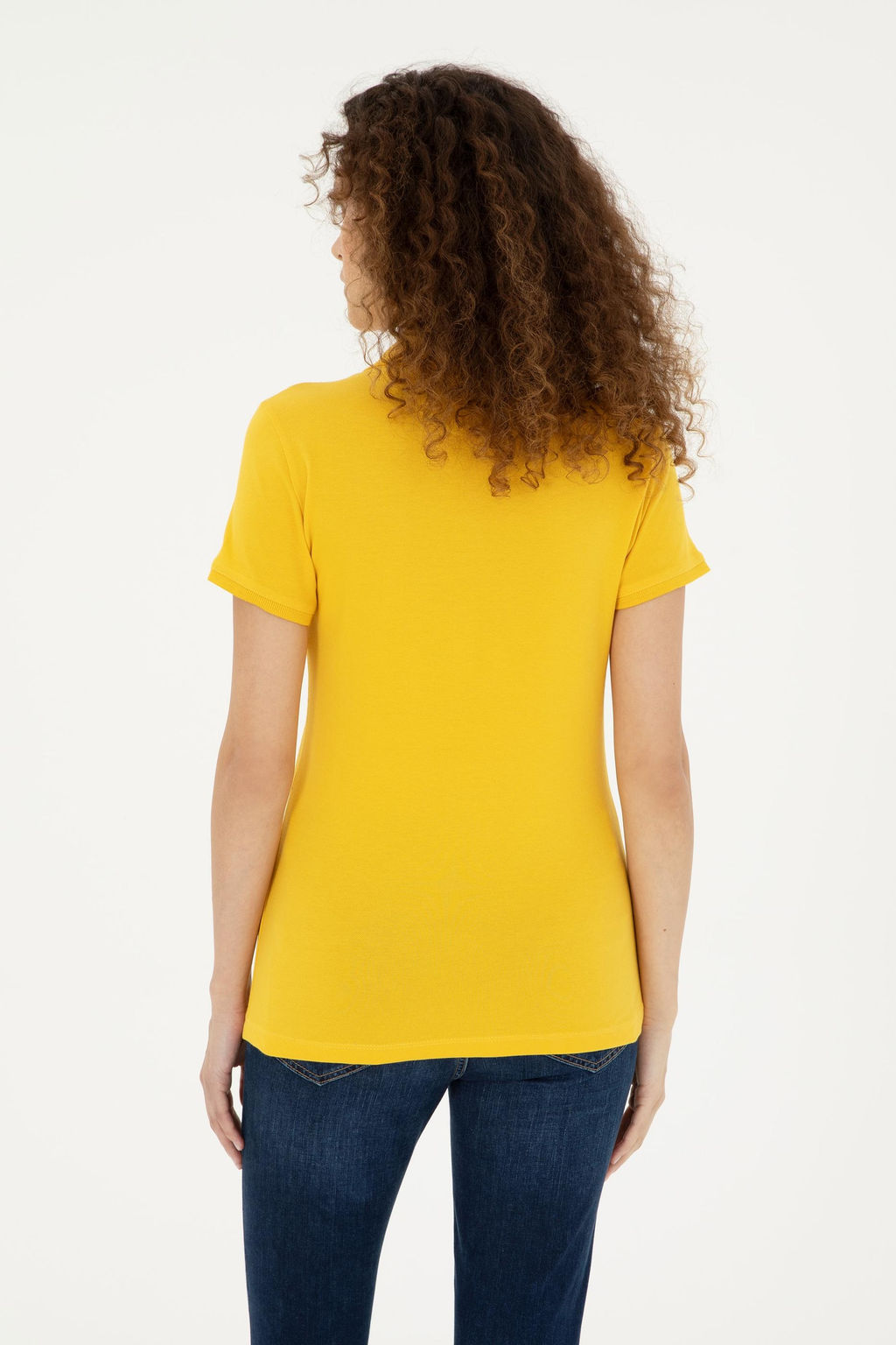 U. S. Polo Assn / Женская базовая футболка Safran - U.s. polo assn фото 5