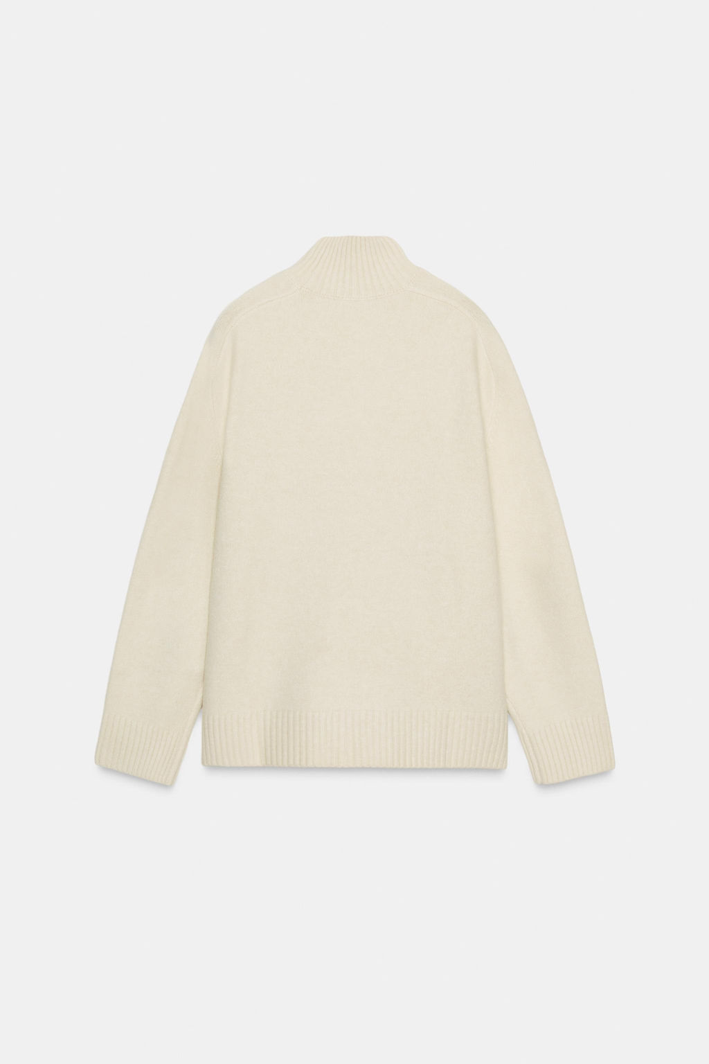 PLAIN KNIT HIGH NECK JUMPER - Zara фото 15