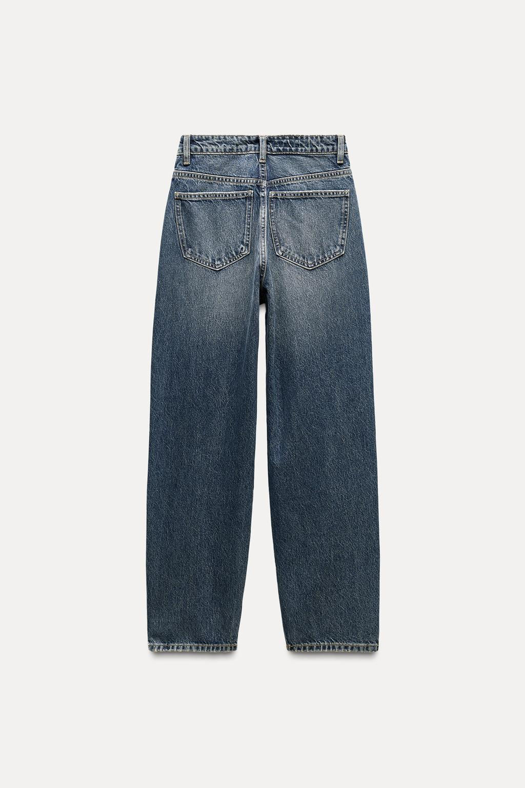 TRF MOM FIT HIGH-WAIST JEANS - Zara фото 18