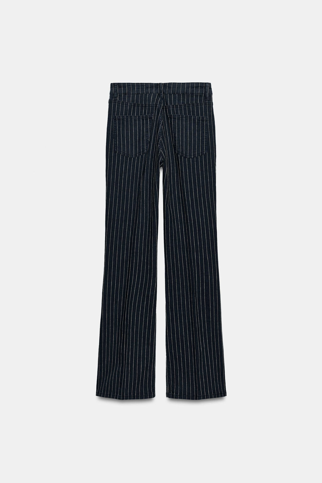 JEANS ZW COLLECTION FLARE TIRO ALTO RAYAS / Azul - Zara фото 7