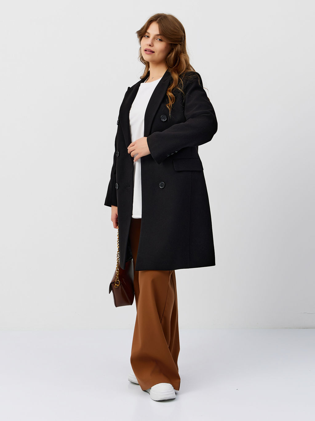 Пальто женское демисезонное 26897 (черный)