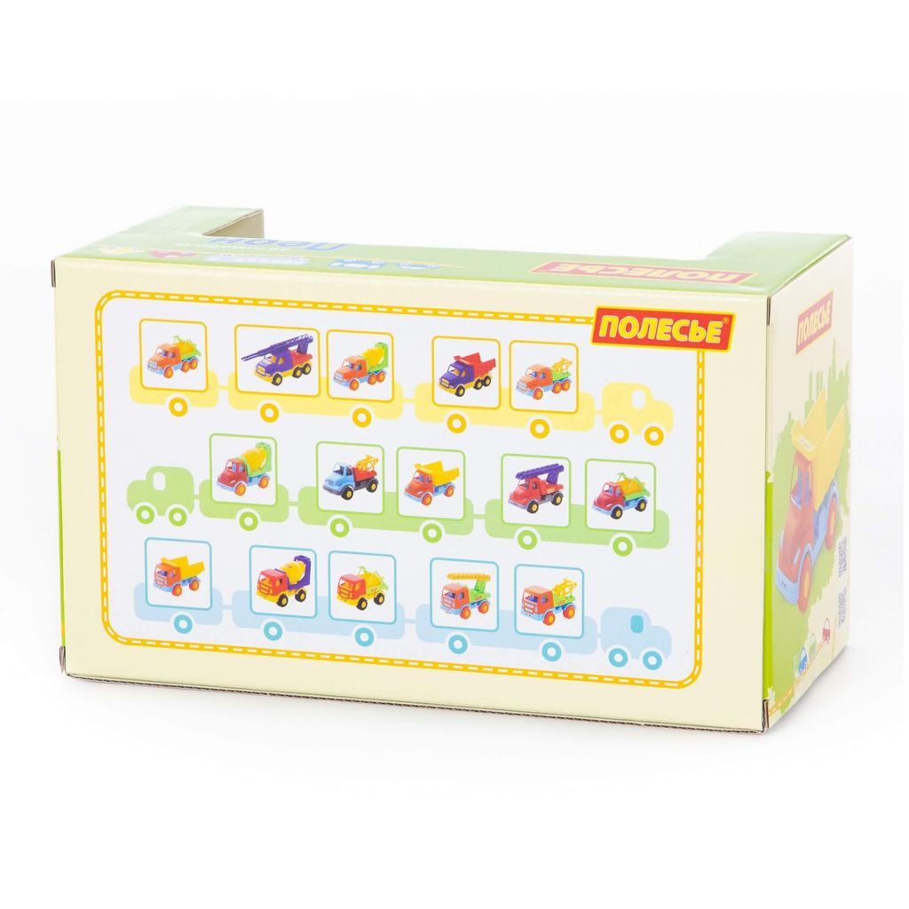 Леон, автомобиль-самосвал (в коробке) - Полесье фото 12