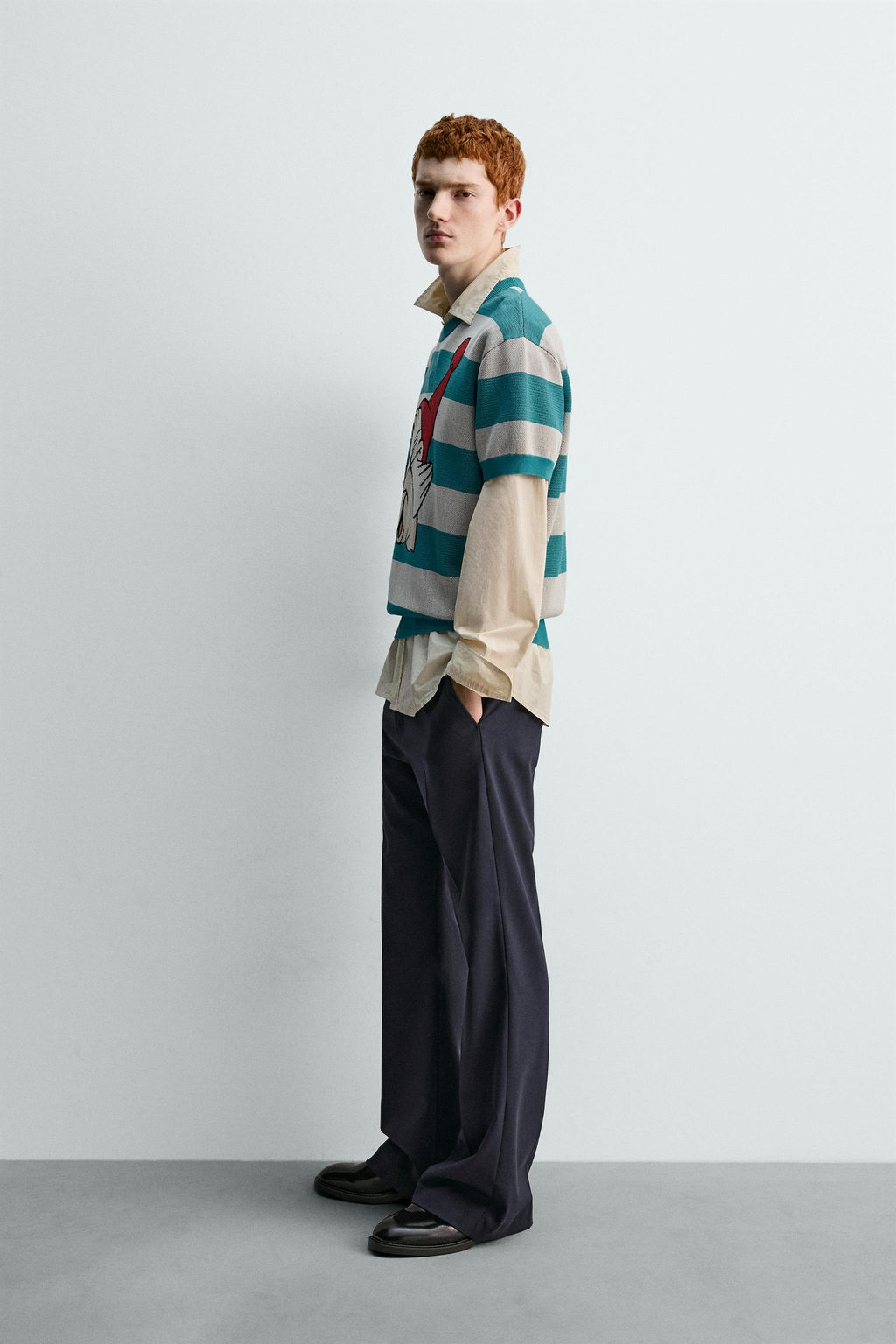 KNITTED T-SHIRT MR. SMEE PETER PAN HARRY LAMBERT FOR ZARA X DISNEY  фото 4