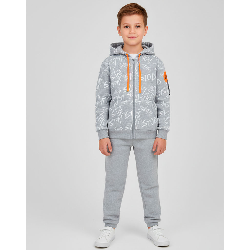 Костюм футер 3х нитка петля 8001330101 8001330101 купить оптом по цене 2 472 ?| Фабрика детской одежды Юлла - Youlala фото 21