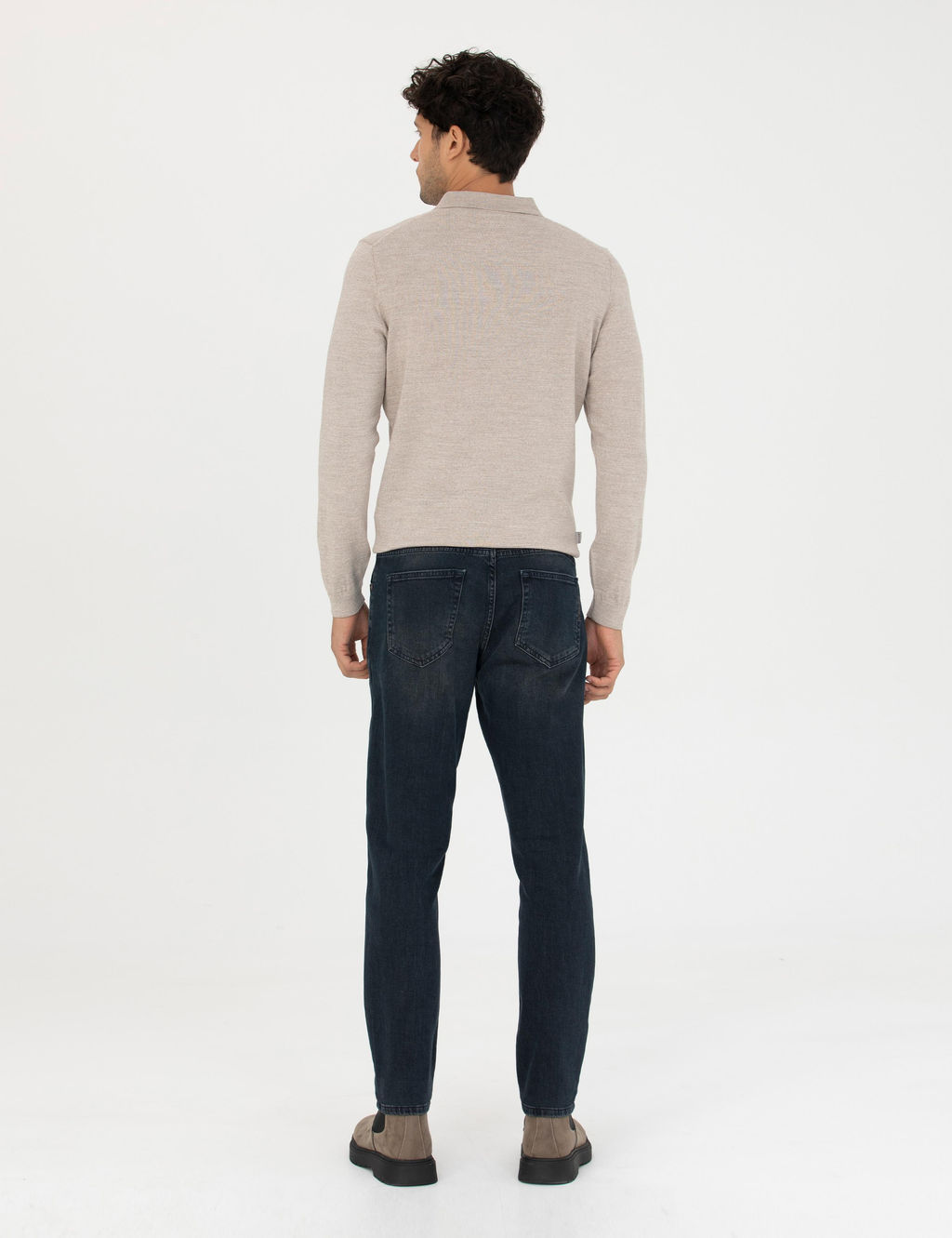 Petrol Slim Fit Jean Pantolon