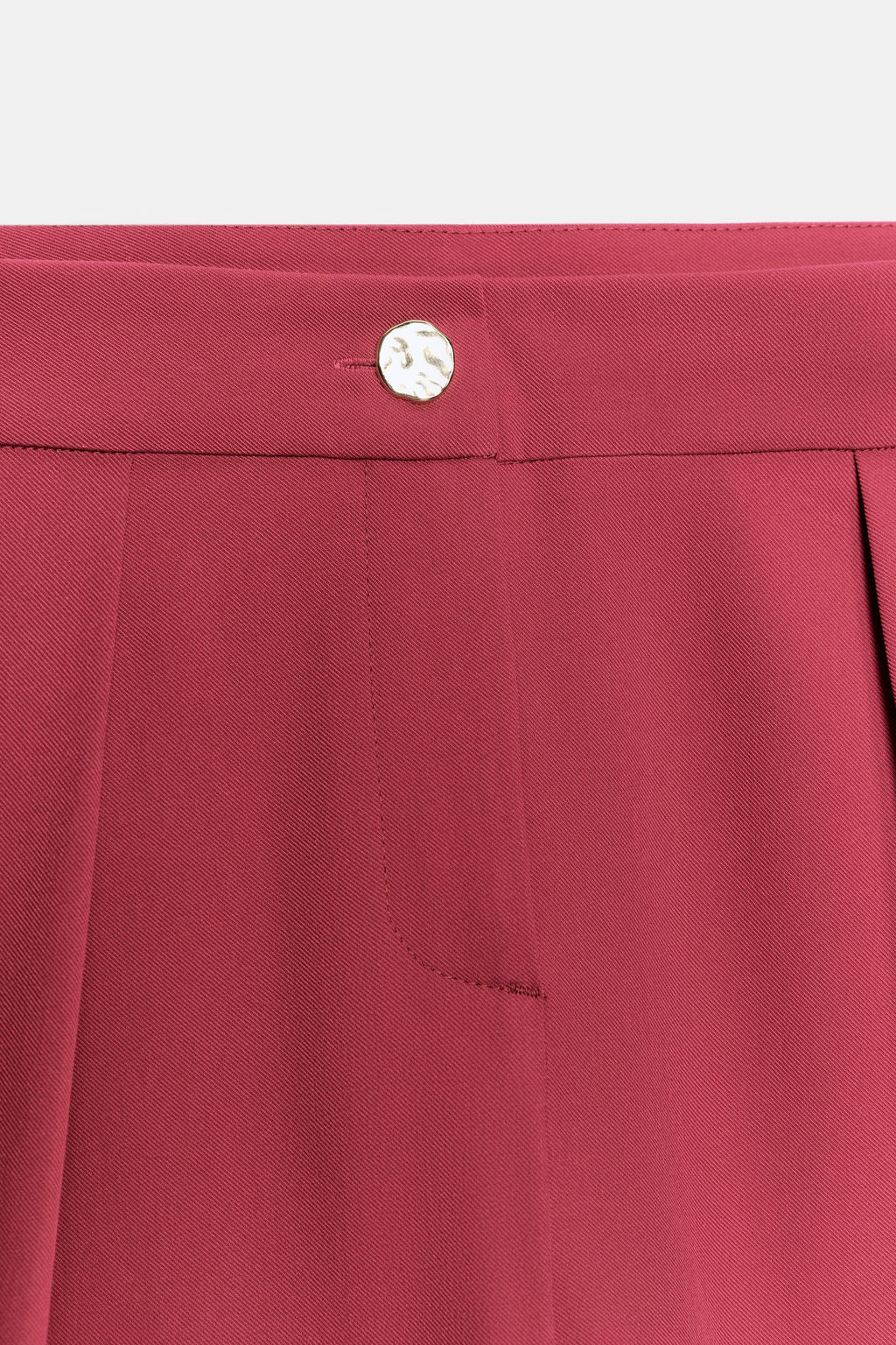 PANTAL?N CARROT PLIEGUES / Fucsia - Zara фото 7
