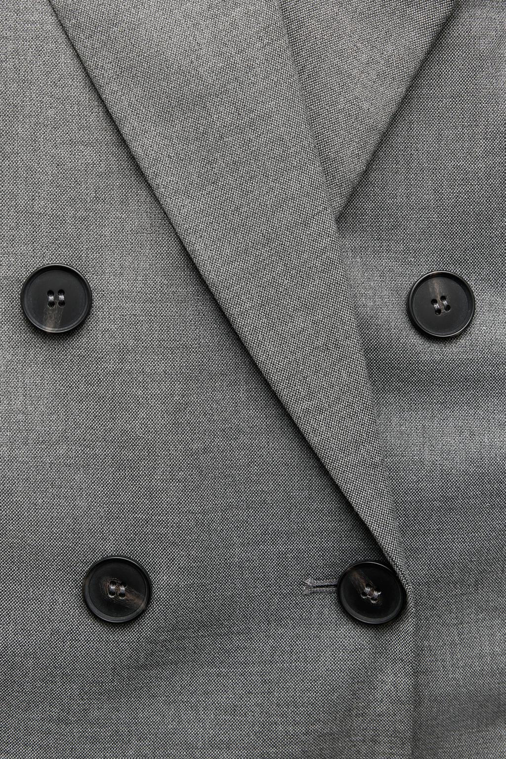 CROPPED DOUBLE-BREASTED BLAZER - Zara фото 5