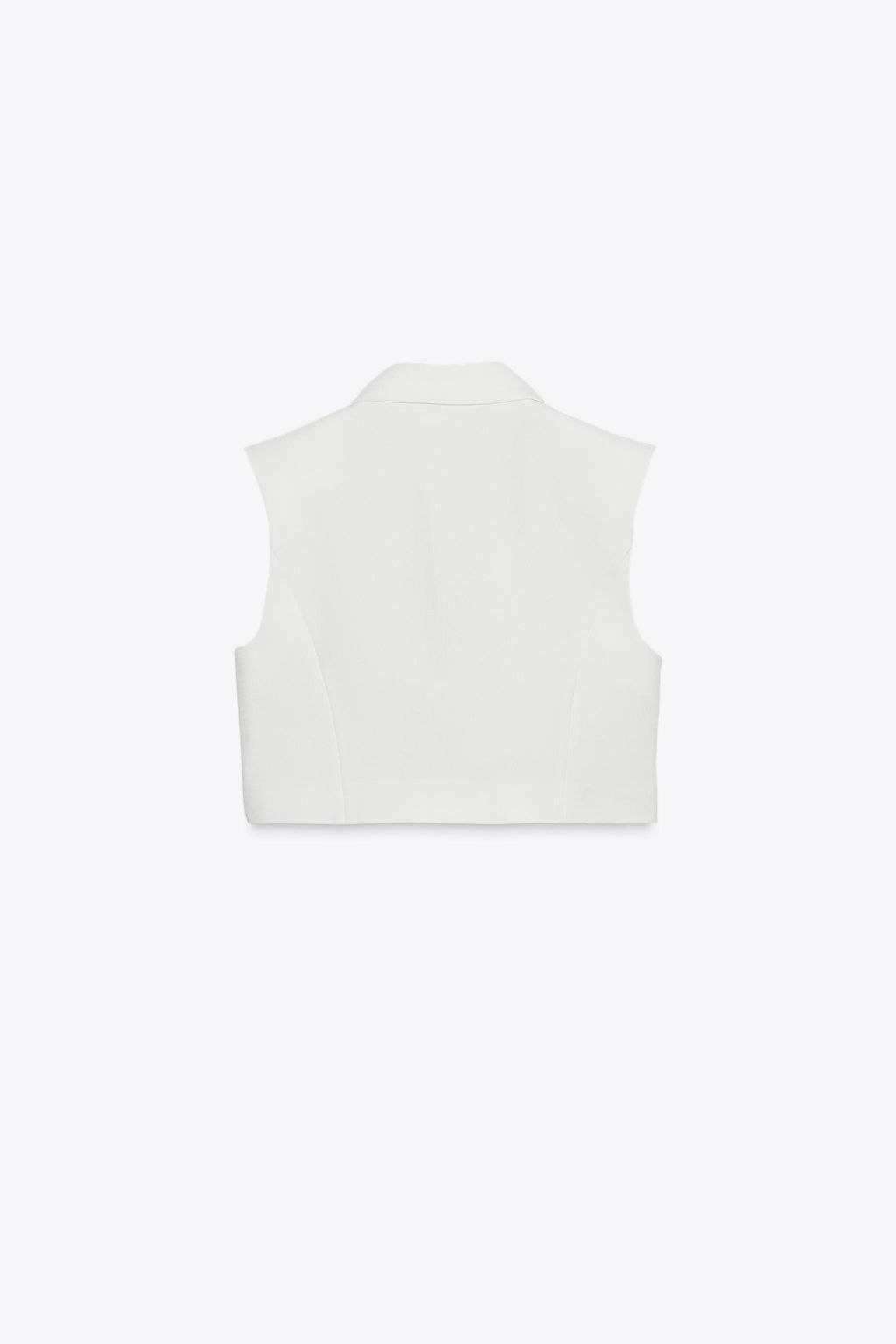 SHORT WAISTCOAT WITH FLAPS - Zara фото 6