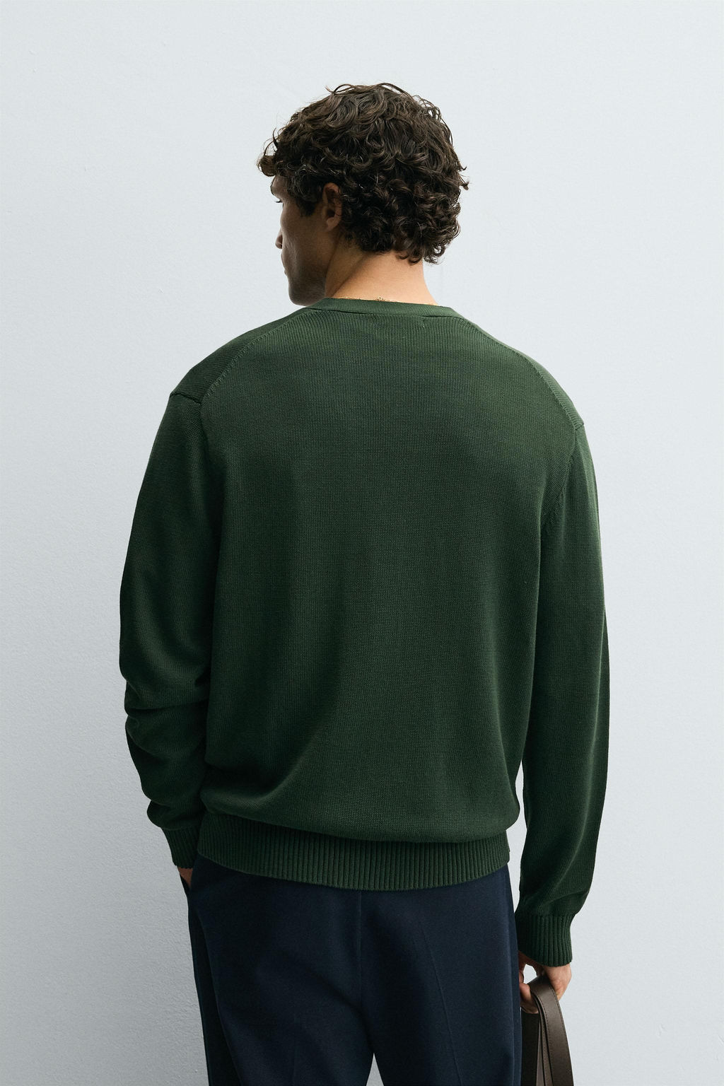 REGULAR FIT COTTON CARDIGAN - Zara фото 3