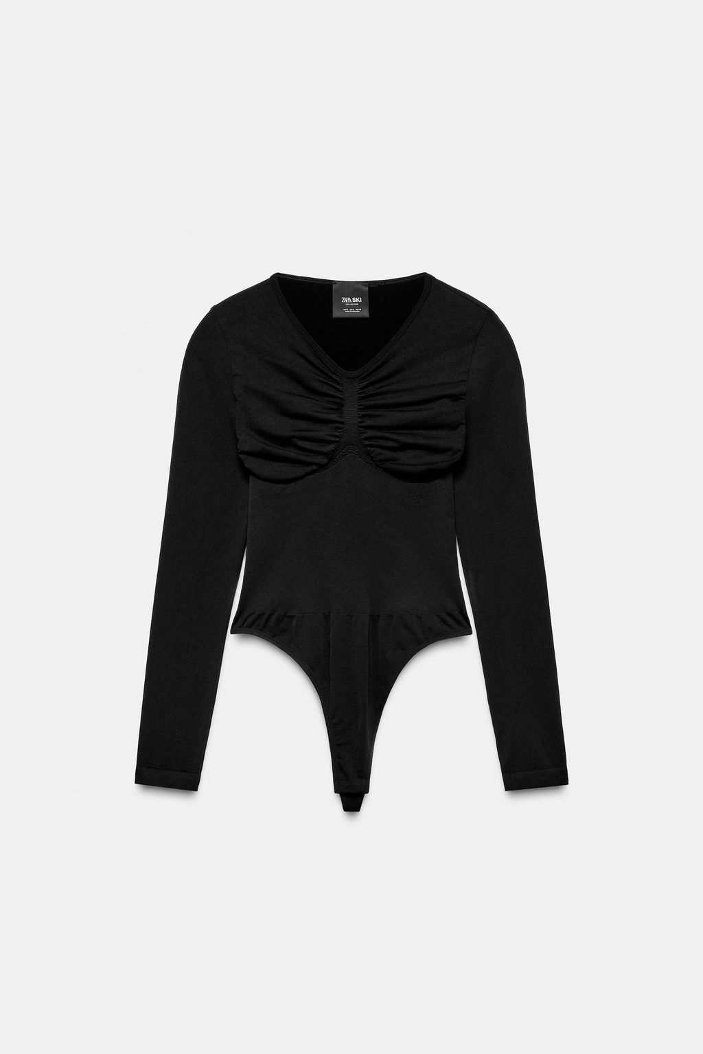 SCULPTED SEAMLESS SKI COLLECTION BODYSUIT - Zara фото 15