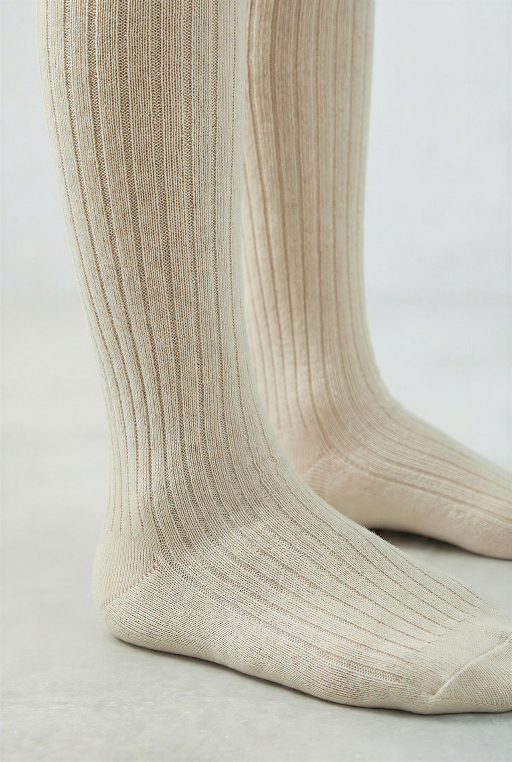 PLAIN RIBBED TIGHTS - Zara фото 5