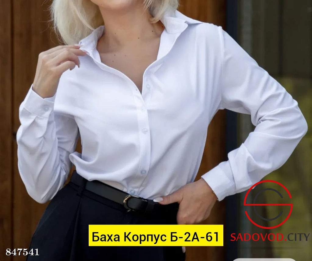 Рубашка женская из хлопка - Bruno фото 2