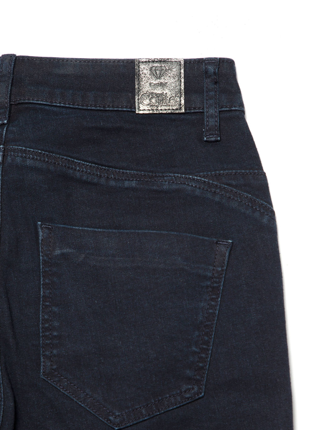 CONTE Моделирующие джинсы skinny с высокой посадкой CON-270 dark indigo