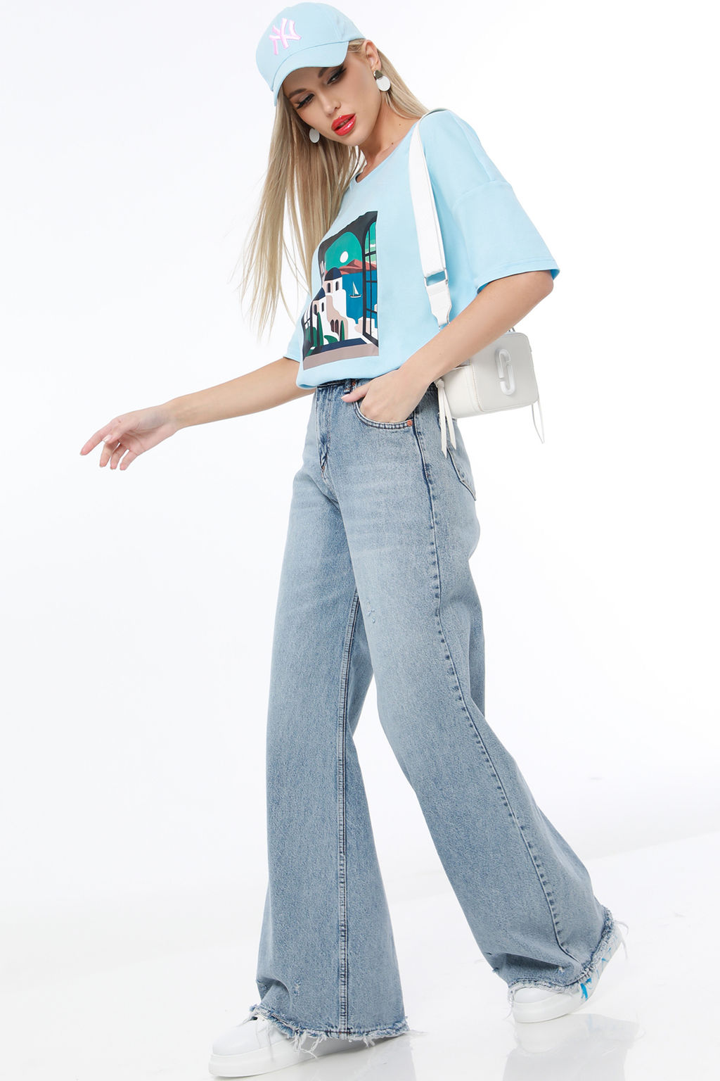 Футболка Нереально крутая, блю - Dstrend фото 7