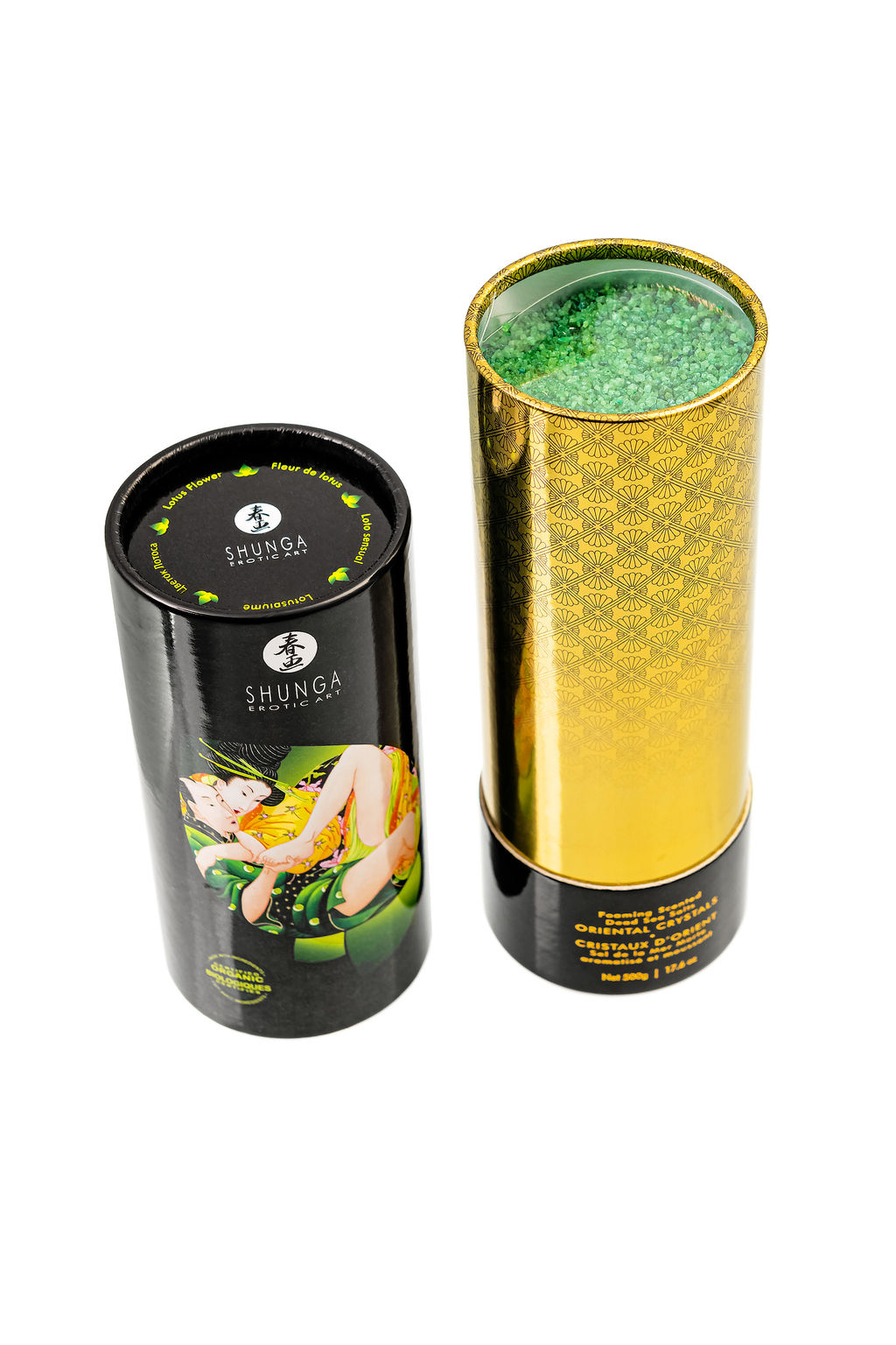 Соль мёртвого моря для ванны Shunga Oriental Crystals "Цветок лотоса" 500гр