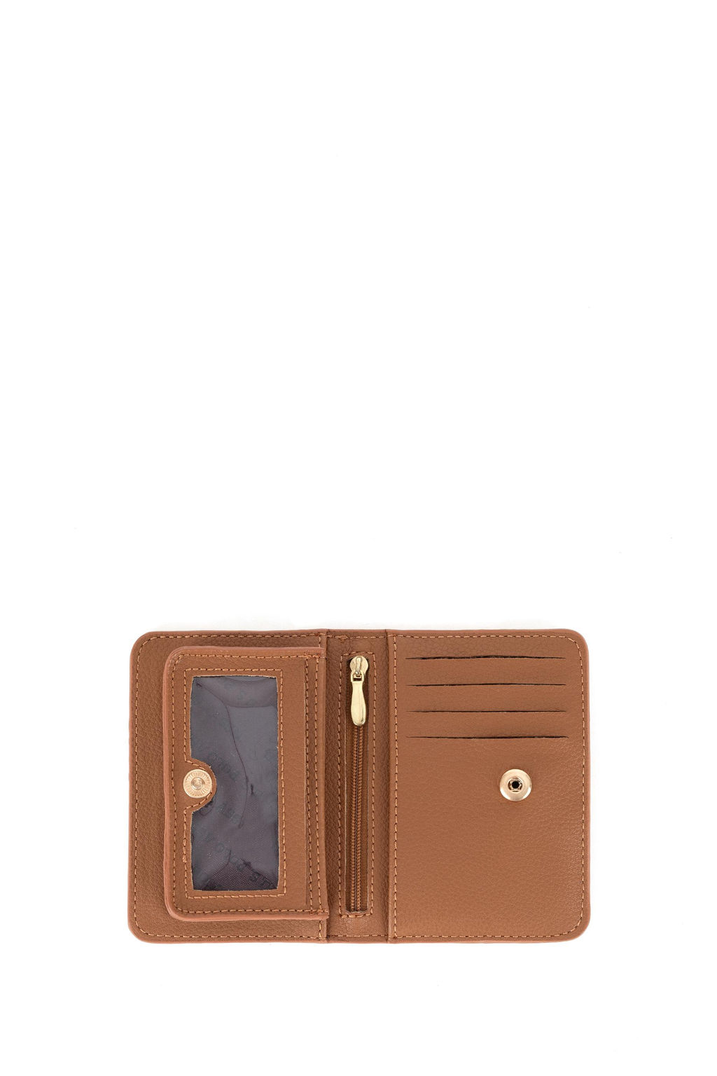 Женский коричневый кошелек - U.s. polo assn фото 5